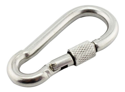 Mosqueton A Tuerca 8x80mm Acero Galvanizado X 20 Unidades 1