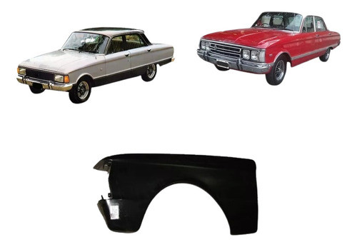 Guardabarro Ford Falcon 1973 A 1991 Izquierdo 0