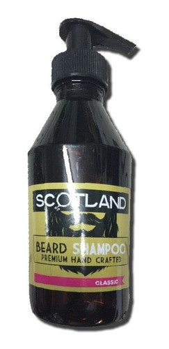 Shampoo Para La Barba Pelo Scotland Barbero Barberia 1