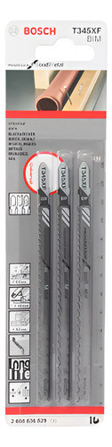 Hoja Sierra Calar Bosch T 3u Madera Metal 110mm T345xf 1