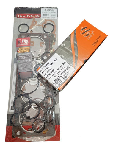 Kit Bulones + Junta Descarbonizacion Vw Fox - Suran 1.6 8val 0