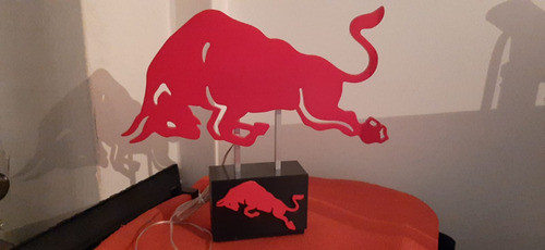 Red Bull Cartel Neón Led 420x370x70mm Se Retira En Caba 0