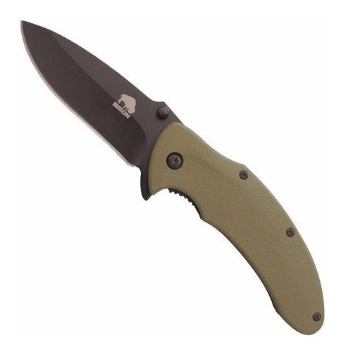 Navaja Bison Acero Inoxidable 420 Largo 18cm C/funda 0