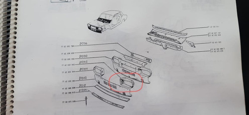 Sede Optica Izquierda Renault 12 - Original 1