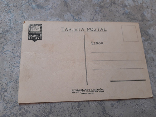 Antigua Postal Ministerio Ejercito Buenos Aires 1