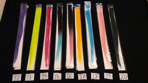 Extensiones Kanekalon  O Wig Cap Anime Varios Colores Unidad 1