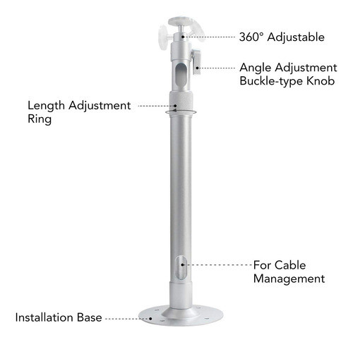 Soporte Universal Para Montaje En Techo Con Proyector Extens 1