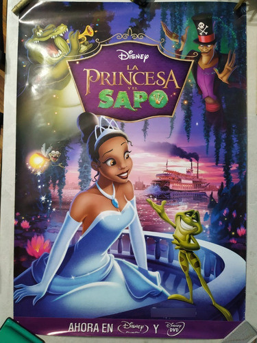 Poster De La Princesa Y El Sapo 0