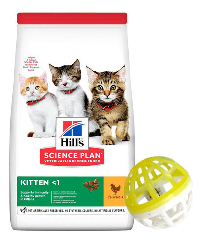 Alimento Hills Gato Cachorro Kitten 1,6 Kg + Regalo 0