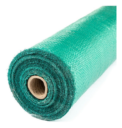 Rafia Cubrecerco 1,90 M Ancho Verde Osc- 90 Grs/mt² X 26 Mts 0