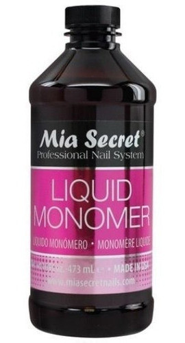 Monómero/líquido Acrílico Profesional Mia Secret 473 Ml 0