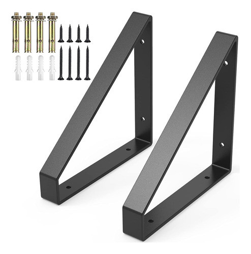 2 Soportes De Estante Resistentes, Soportes De Pared De... 0