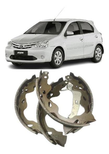 Cintas Zapatas Patines De Freno Toyota Etios Año 2013 A 2021 0 Cintas Zapatas Patines De Freno Toyota Etios Año 2013 A 2021 0