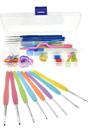 Set Herramientas De Costura Crochet Aguja Ganchillo 1
