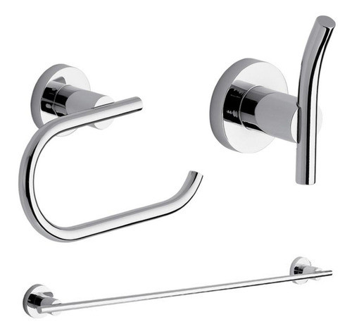 Set Accesorios Fv Libby Portarrollo, Percha Y Toallero P 0
