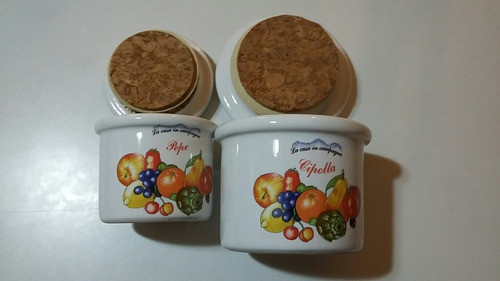 Frascos De Loza (los 2 Al Precio Que Figura) 1