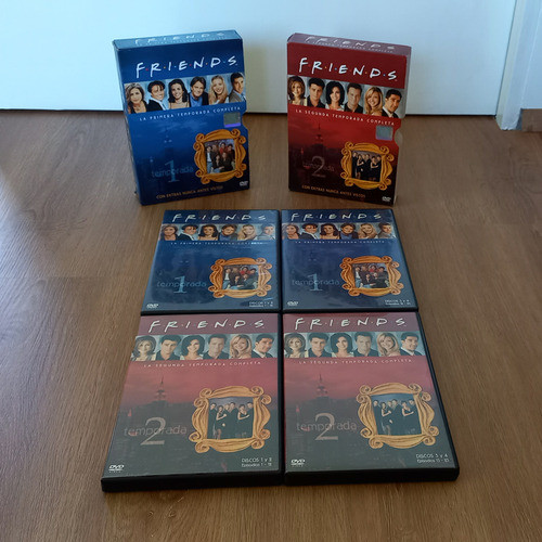 Dvd Colección Friends Temporada 1 Y 2 Serie Tv - Original 0