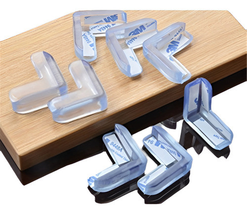 10pcs Claro Mesa Escritorio Esquina Protectorbaby Seguridad 0