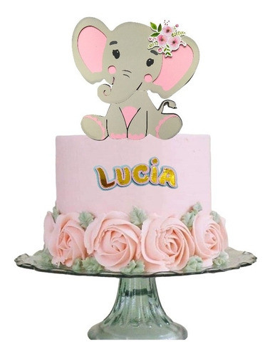 Cake Topper Elefante 0