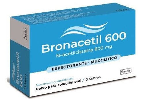 Bronacetil® 600mg X 10 Sobres 0