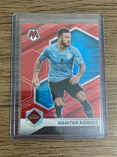 Nahitan Nandez - Panini Mosaic 2022 Road To Qatar Red 1