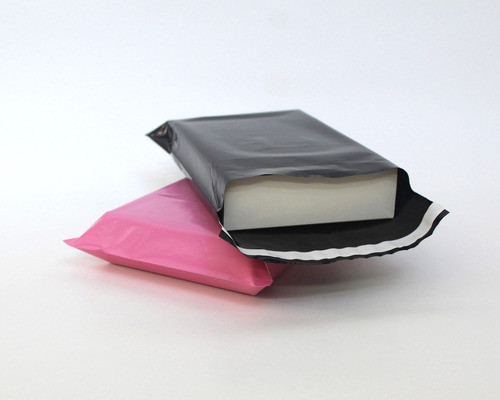 Bolsa E Commerce Negra 30x42 Cm Con Adhesivo Pack X 100 U 1