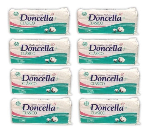 Algodón Hidrofilo Doncella Por Mayor 8 Packs X 500 Gramos 0