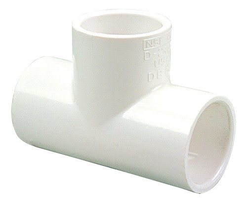 401 Series Pvc Pipe Fitting, Tee, Schedule 40, 2  Slip 0