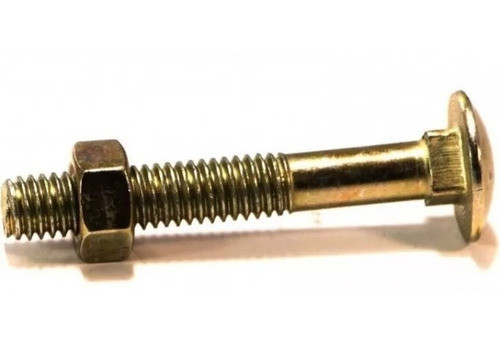 Tor Cabeza Redonda Cuello Cuadrado  1/4x6'' C/tca X10u 0