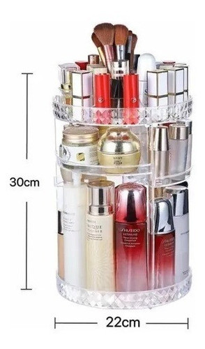 Organizador Acrílico Porta Cosméticos Maquillaje Removible 1