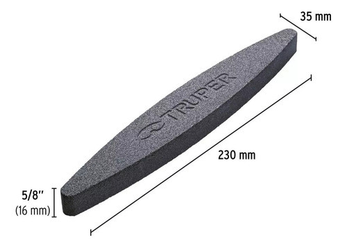 Piedra Afilar Guadañas Hachas Machete Grano 90 Truper 14726 1