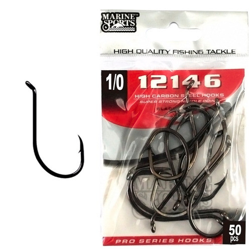 Anzuelo Marine Sport Ideal Para Playa. Corbina N°1/0 X 50 Un 0