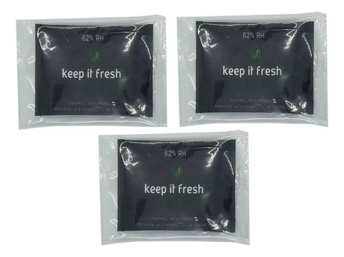 Sobre Regulador Humedad 62 % 15 Gr Keep It Fresh Pack X 3 0