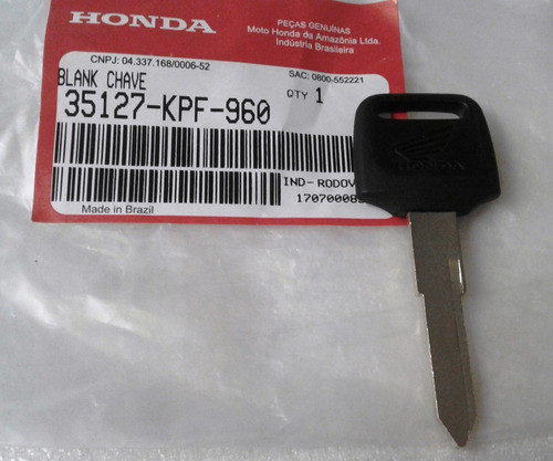 Llave Virgen Original Honda Xre 300 2018 En Centro Motos 1