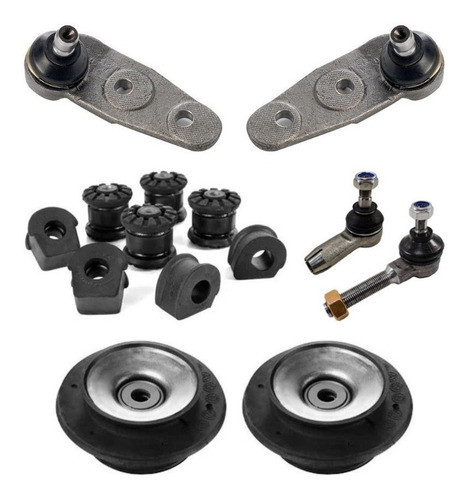 Kit Vw Gol Power D/h Rotulas Extremos Bujes Cazoletas 0