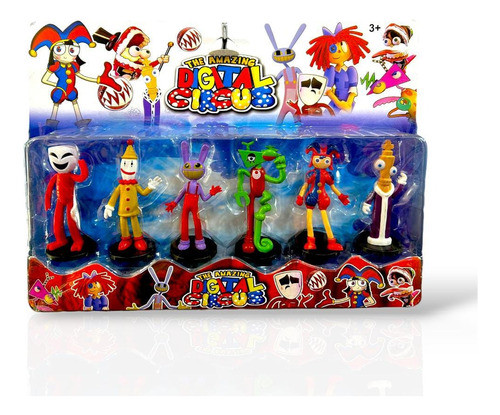 Hermosos Muñecos Circo Digital X6 Importados 1