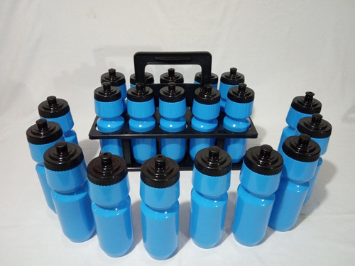 Botellas Deportivas 750cc + Canasto +  10 Extras 1