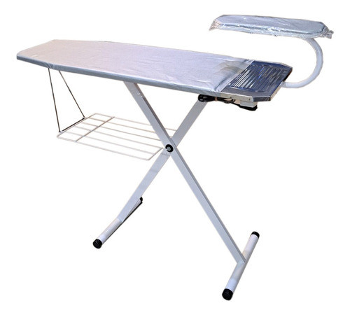Tabla De Planchar Plateada Con Toma Elite 0