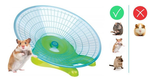 Rueda Ejercicio Disco Para Correr Hamster Topo Raton Jerbo Entretenimiento Wheel Importada Trixie 17cm 1