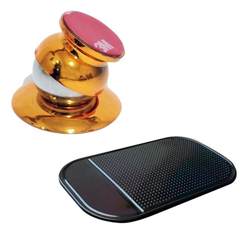 Soporte Celular Para Auto Magnético + Pad Antideslizante 0