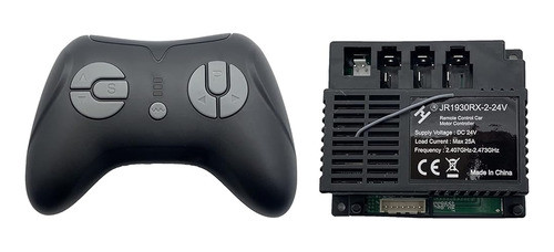 ~? Fulihua Jr1930rx-2-24v 2.4g Negro Control Remoto Y Recept 0
