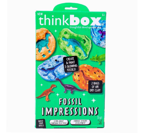 Juego De Impresion Fosiles Horizon Luminosos Think Box Febo 0