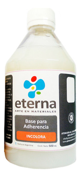 Base Para Adherencia Incolora 500ml. Eterna 0