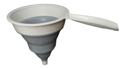 Embudo Plegable Plástico Cocina Líquido Silicona 1