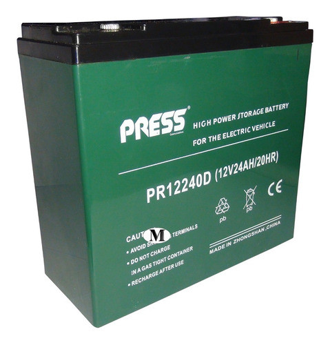 Cargador Automatico De 12v 5a + Bateria 12v 24a Ciclo Profun 1