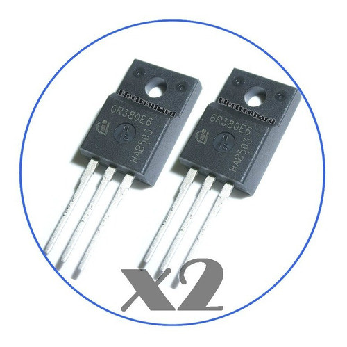 Set X 2 Ipa60r380e6 6r380e6 6r380 60r380e Ipa 60r380e6 Plast 1
