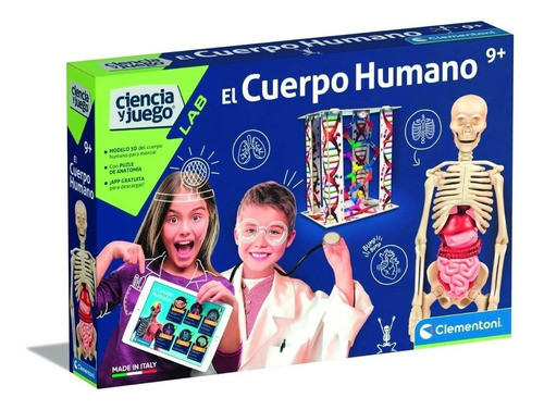 Juego De Ciencia E Ingenio El Cuerpo Humano Clementoni Ft785 0