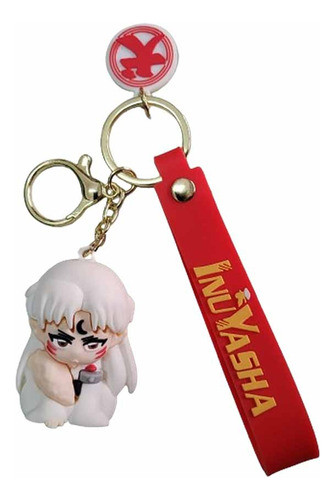 Llavero De Goma Inuyasha - Sesshomaru 0