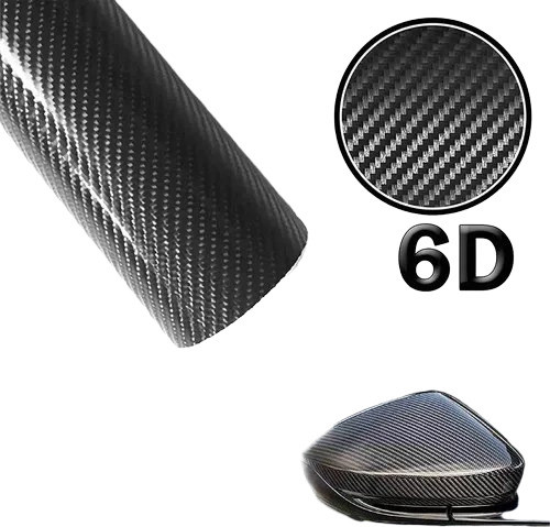 Film Vinilo Fibra Carbono Negro Brillante 5d Tuning Auto M2 1