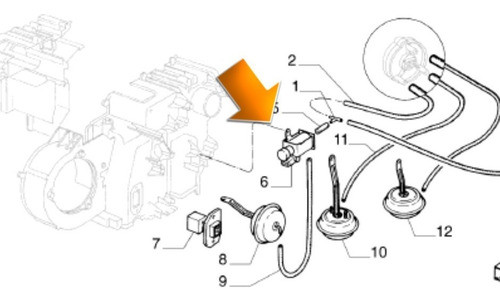 Electrovalvula Aire Acond Fiat Uno Fiorino 1.3 Original 0
